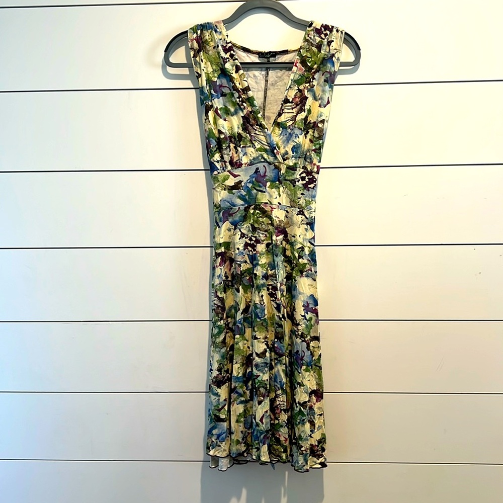 Loco Lindo Sleeveless Maxi Floral Dress S/M